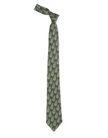 Chokore Chokore Grey & White Silk Tie - Indian at Heart line