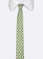 Chokore Chokore Light Green & Yellow Silk Tie - Indian At Heart range